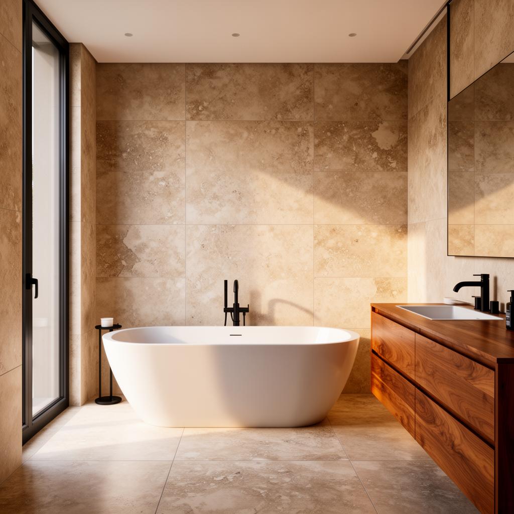 Spa style bathroom remodel